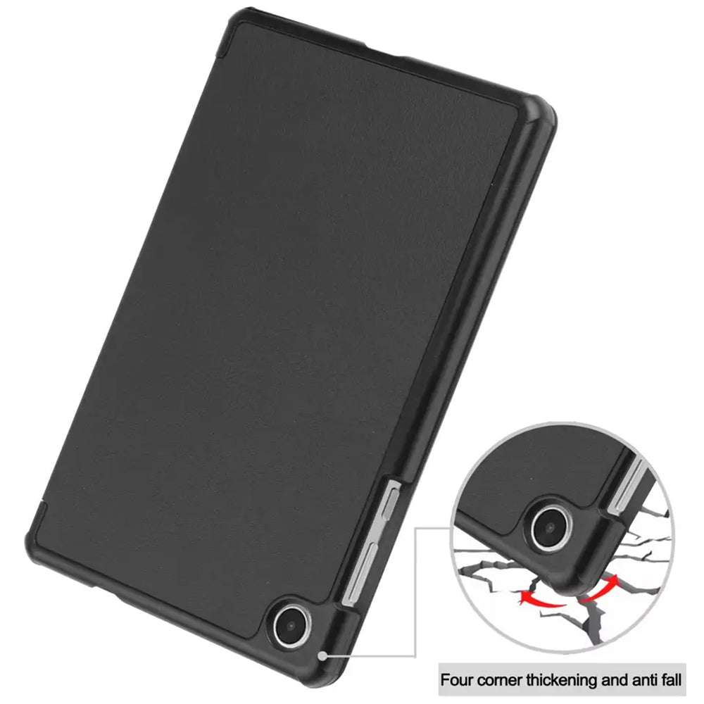 Калъф за Lenovo Tab M8 (4-то поколение), Techsuit, FoldPro, Черен