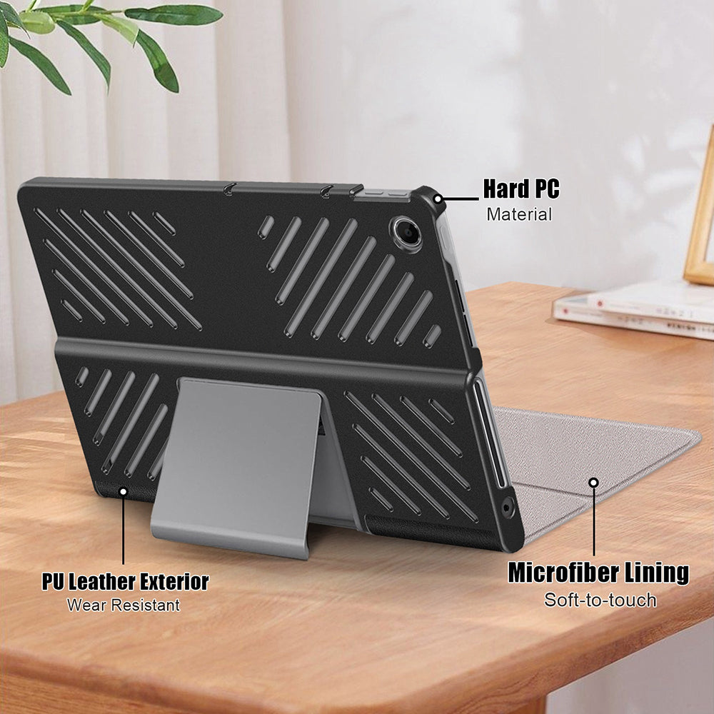 Калъф за Lenovo Tab Plus 11.5 инча, Techsuit, FoldPro, Черен