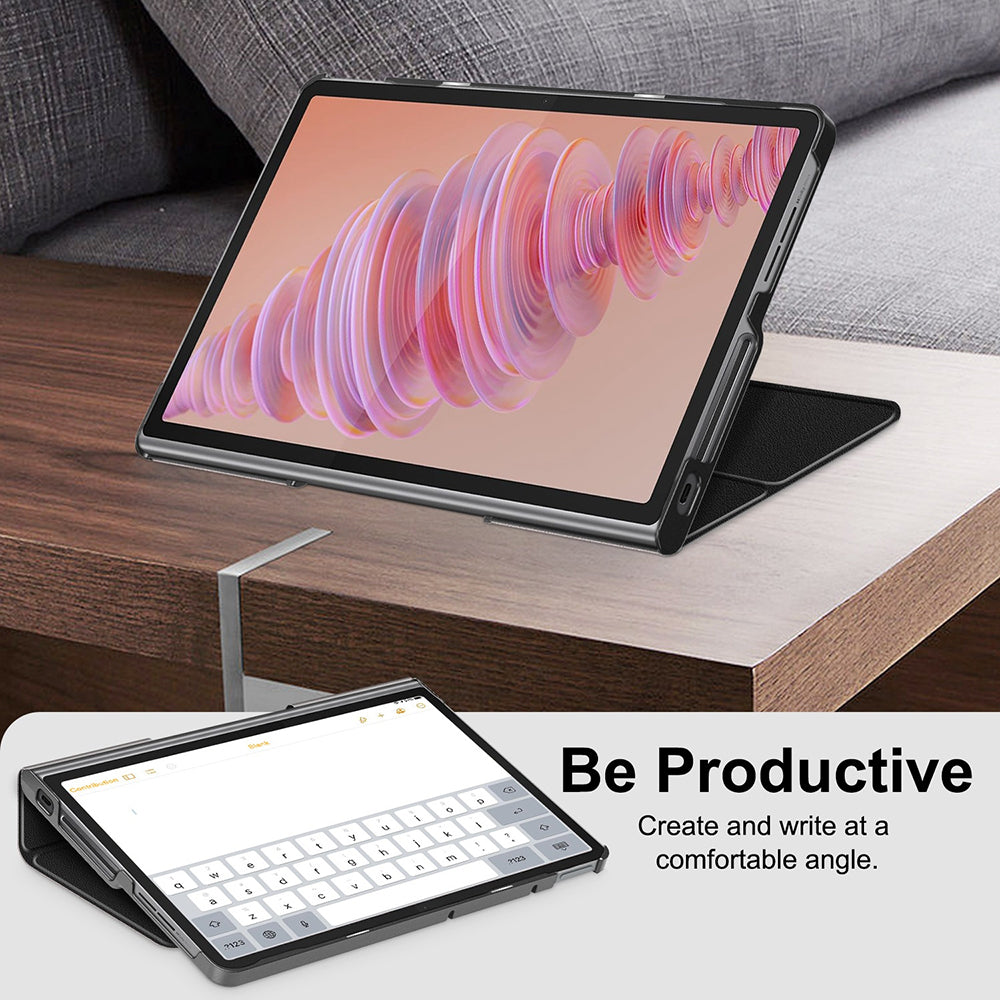 Калъф за Lenovo Tab Plus 11.5 инча, Techsuit, FoldPro, Черен