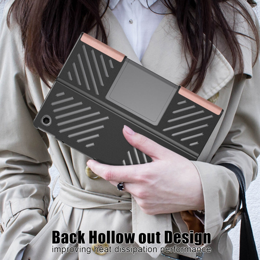 Калъф за Lenovo Tab Plus, Techsuit, FoldPro, Розов