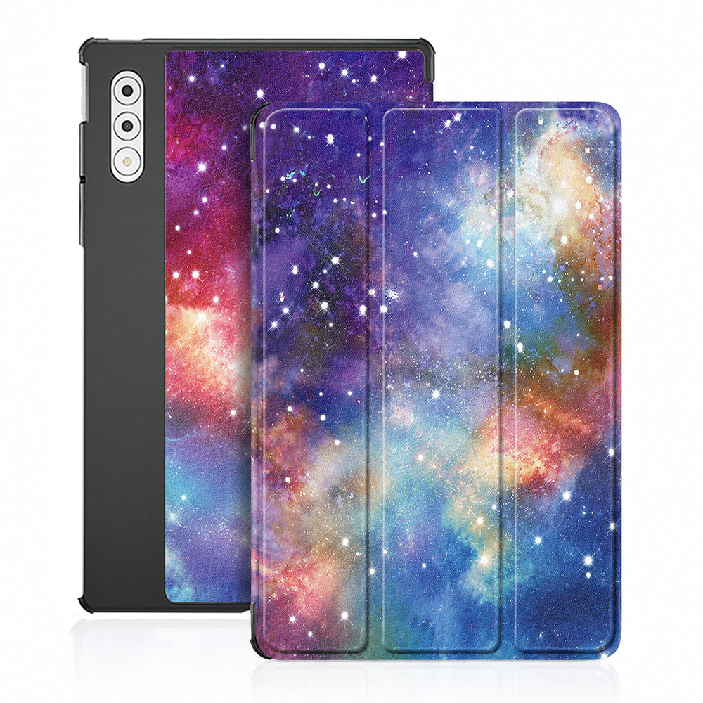 Калъф за Lenovo Yoga Tab Plus, Techsuit, FoldPro Galaxy, Многоцветен