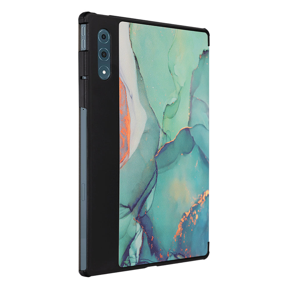 Калъф за Lenovo Yoga Tab Plus, Techsuit, FoldPro Green Time, Многоцветен