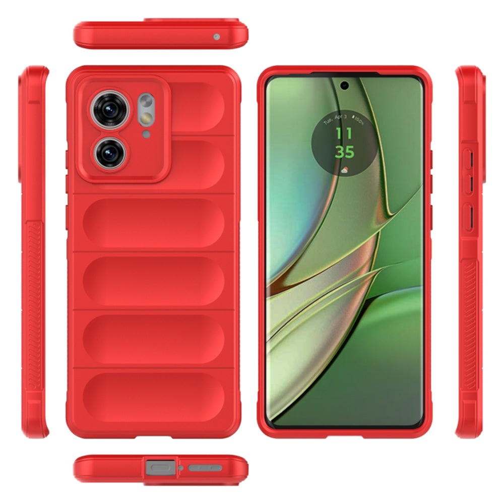 Калъф за Motorola Edge (2023) / Edge 40, Techsuit, Magic Shield, Черен