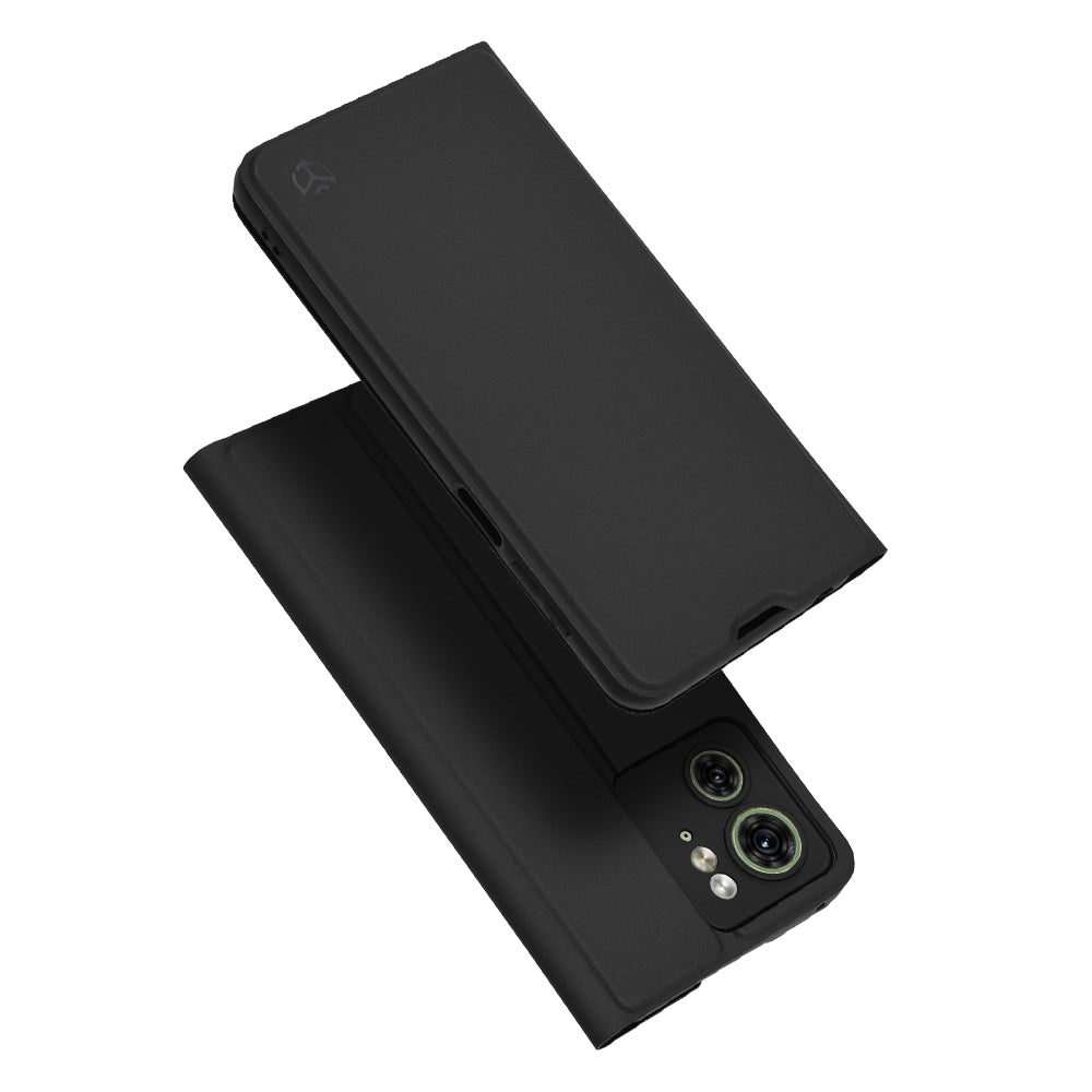 Калъф за Motorola Edge (2023) / Edge 40, Techsuit, Magskin Book, Черен