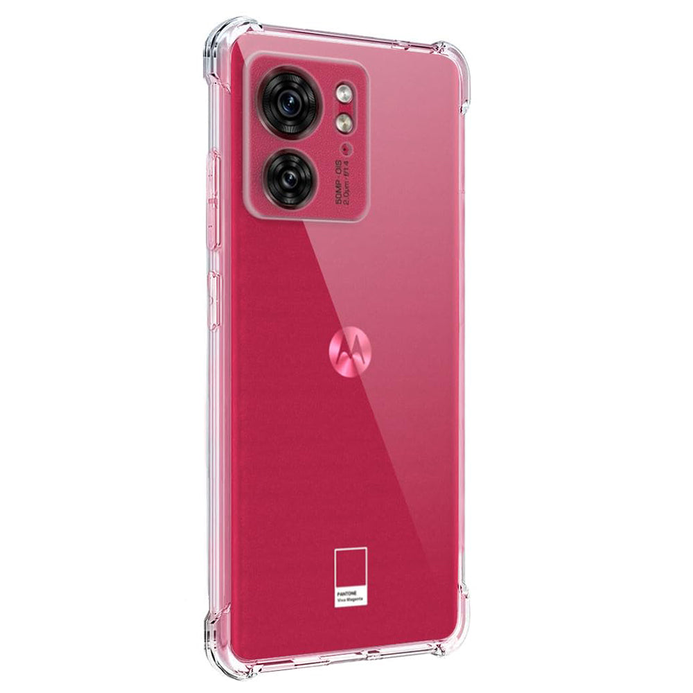 Калъф за Motorola Edge (2023) / Edge 40, Techsuit, противоударен прозрачен, прозрачен