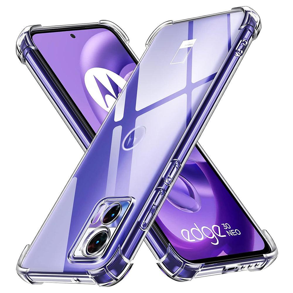 Калъф за Motorola Edge 30 Neo, Techsuit, Shockproof Clear, Прозрачен