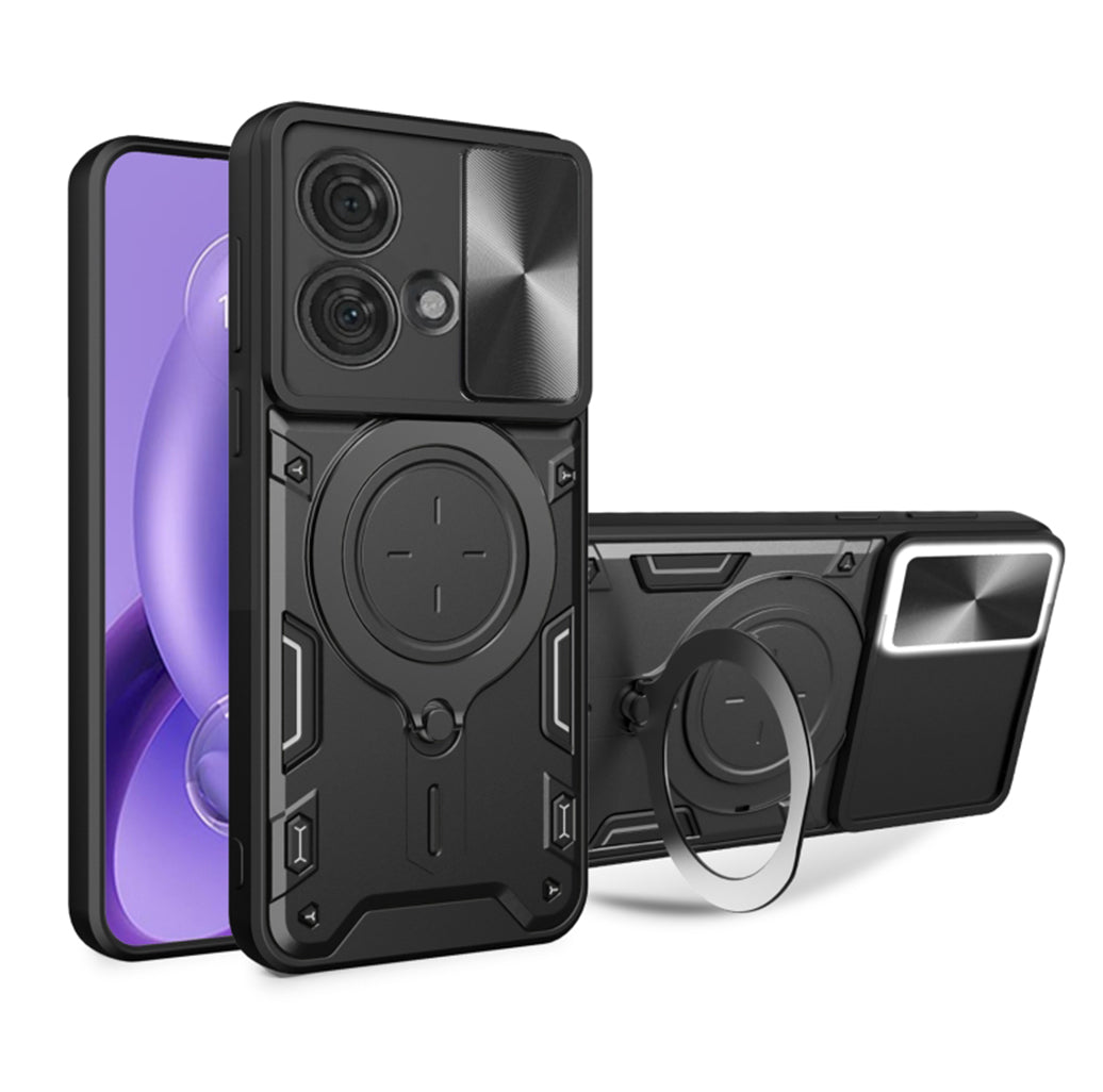 Калъф за Motorola Edge 40 Neo, Techsuit, CamGuard Pro, Черен