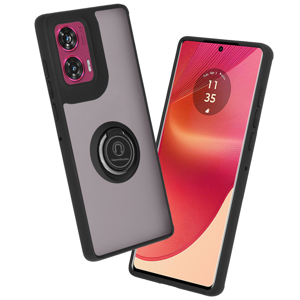 Калъф за Motorola Edge 50 Fusion, Techsuit, Glinth, Черен