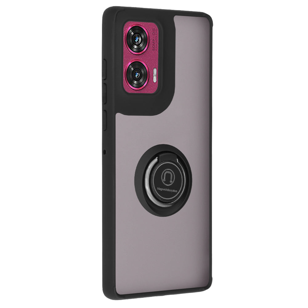 Калъф за Motorola Edge 50 Fusion, Techsuit, Glinth, Черен