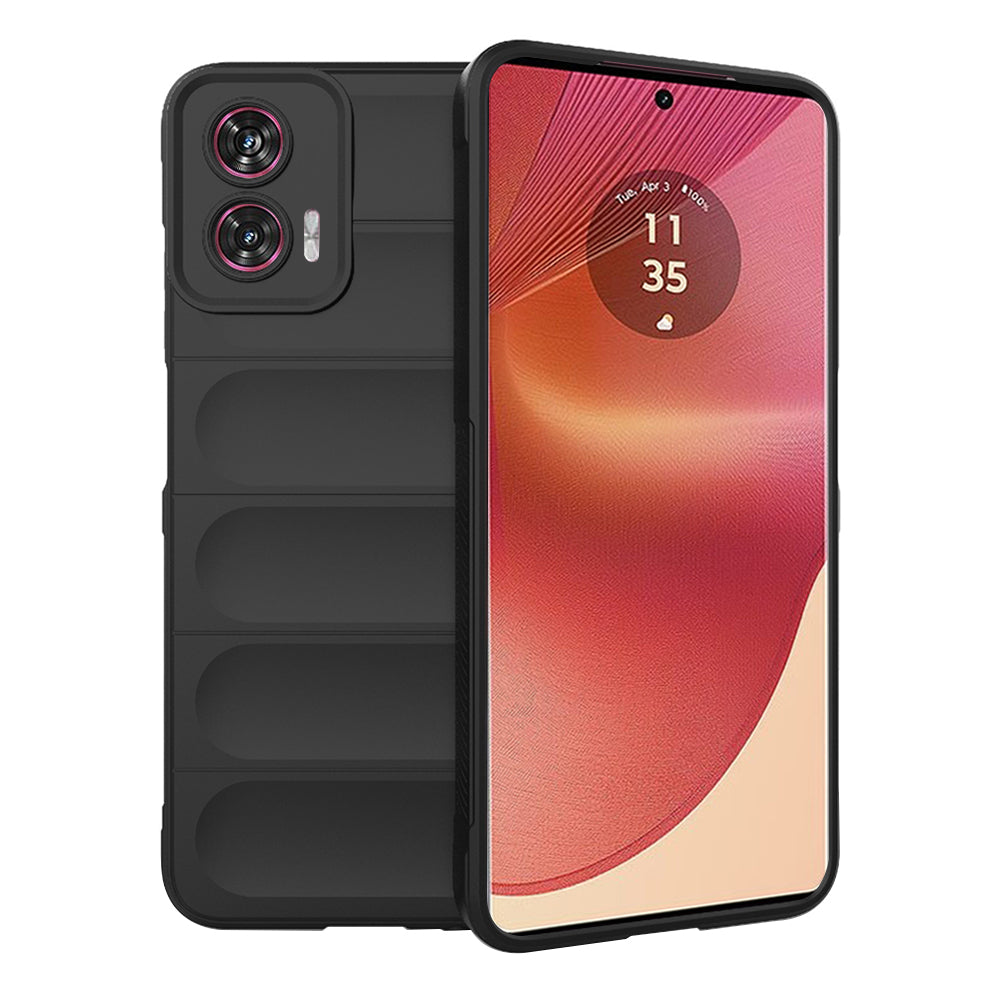 Калъф за Motorola Edge 50 Fusion, Techsuit, Magic Shield, Черен