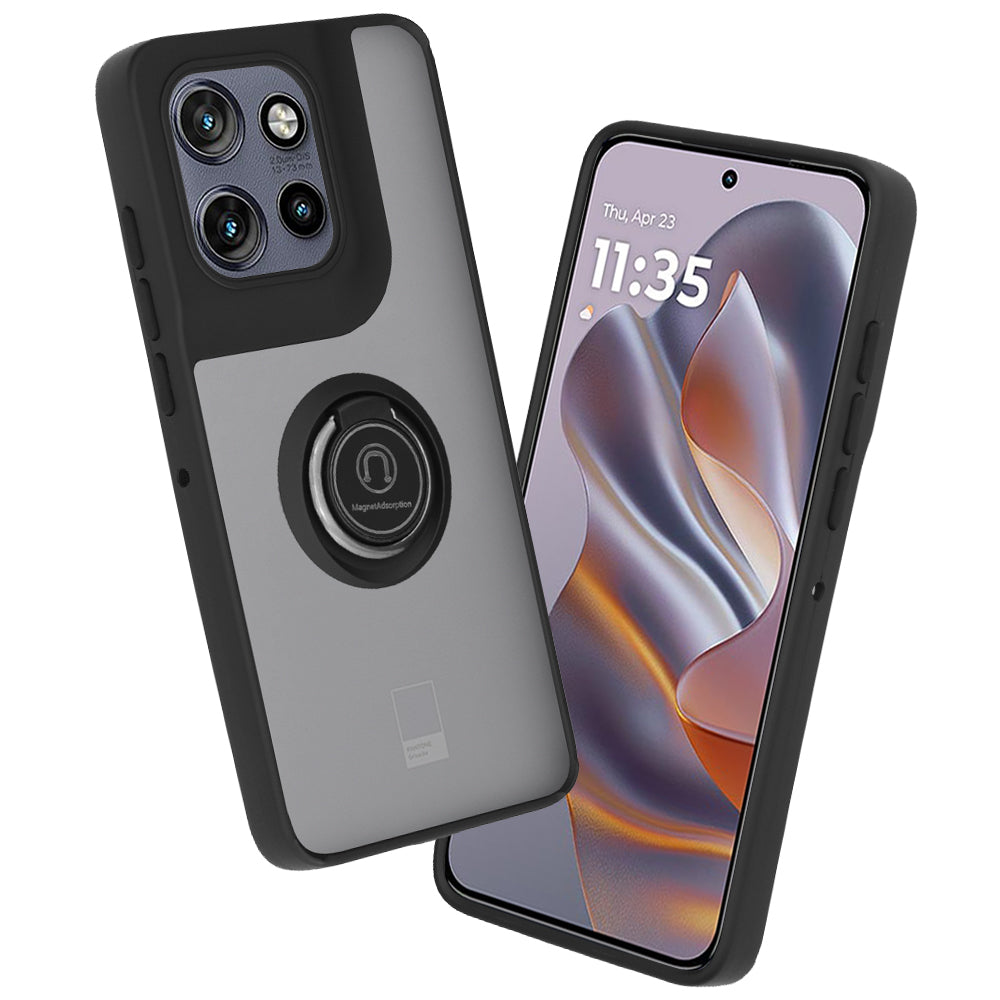 Калъф за Motorola Edge 50 Neo, Techsuit, Glinth, Черен