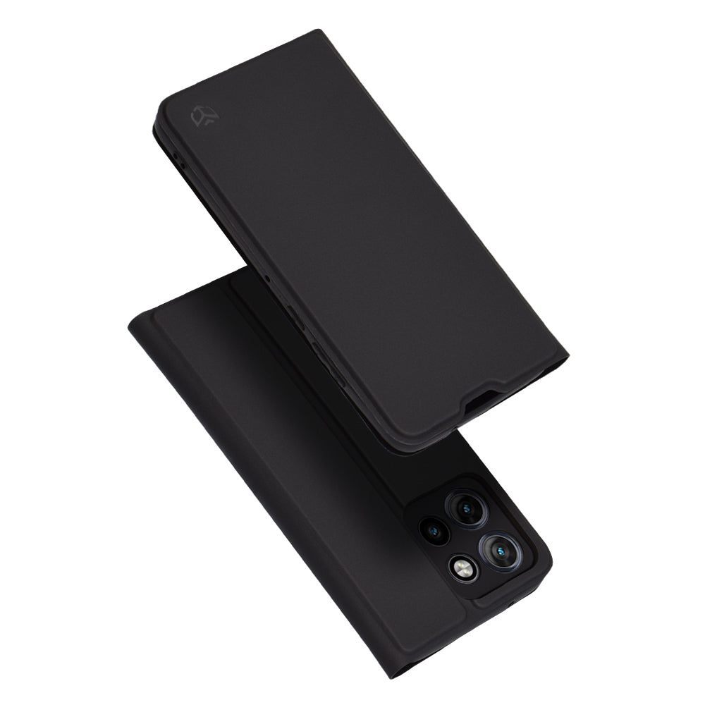 Калъф за Motorola Edge 50 Neo, Techsuit, Magskin Book, Черен