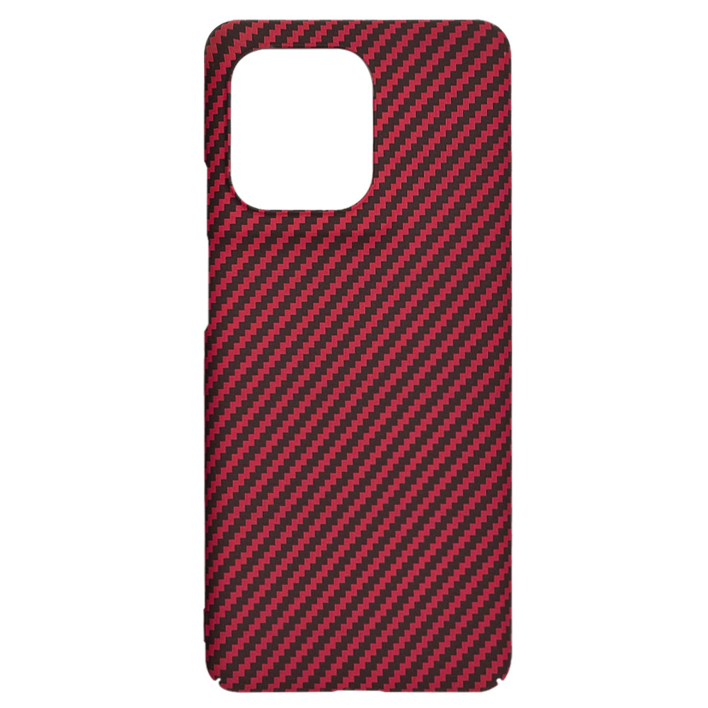 Калъф за Motorola Edge 50 Pro, Techsuit, Carbonite FiberShell, Червен
