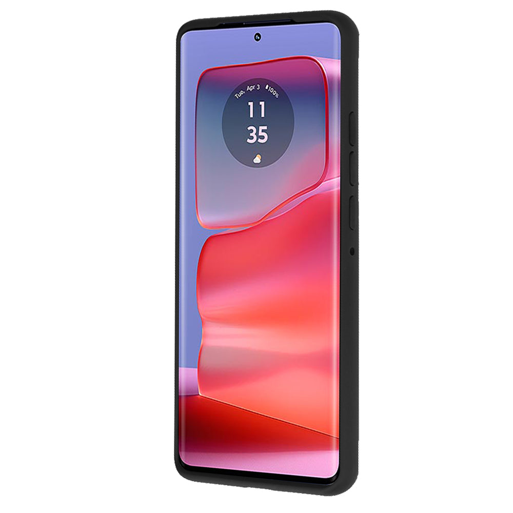 Калъф за Motorola Edge 50 Pro, Techsuit, Glinth, Черен