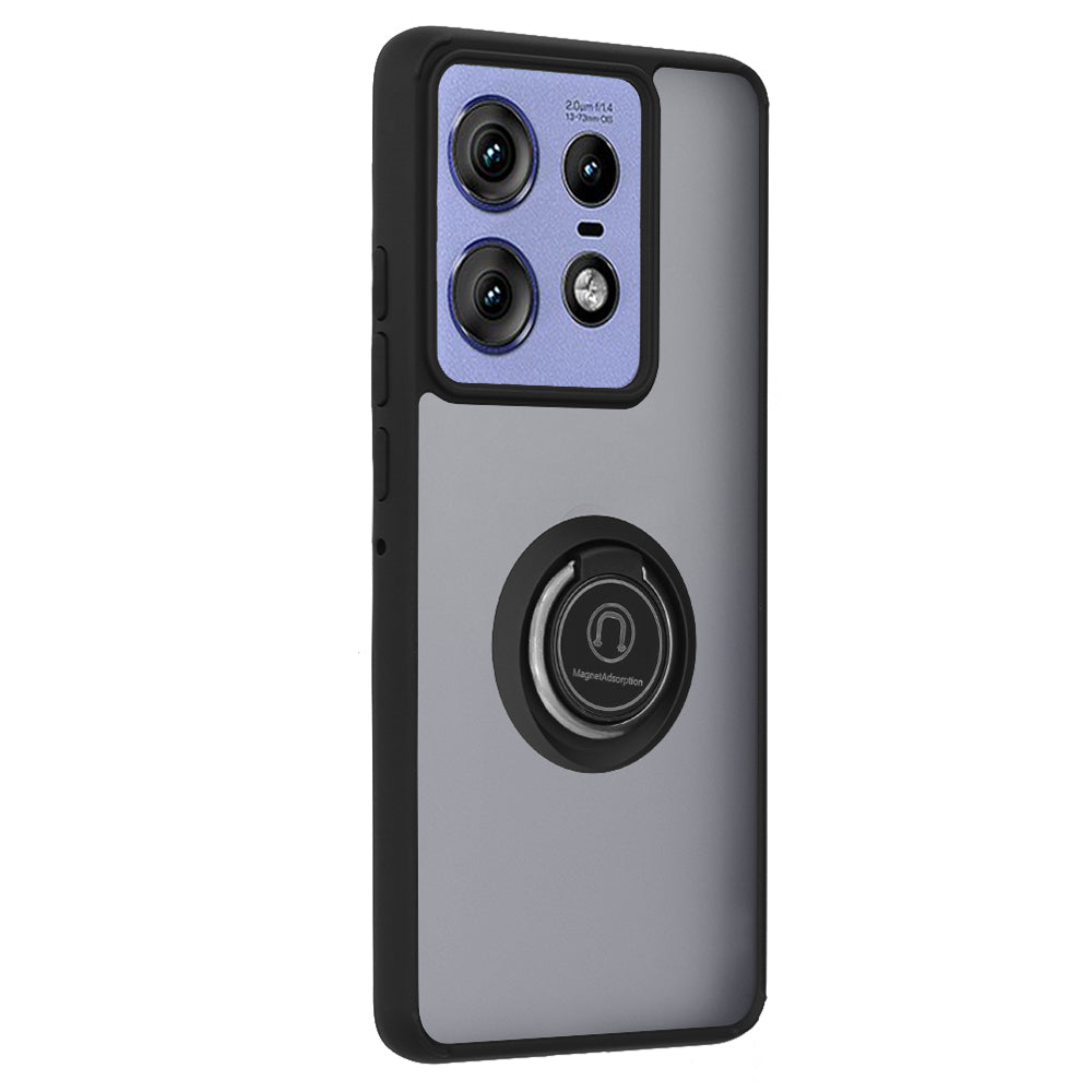 Калъф за Motorola Edge 50 Pro, Techsuit, Glinth, Черен