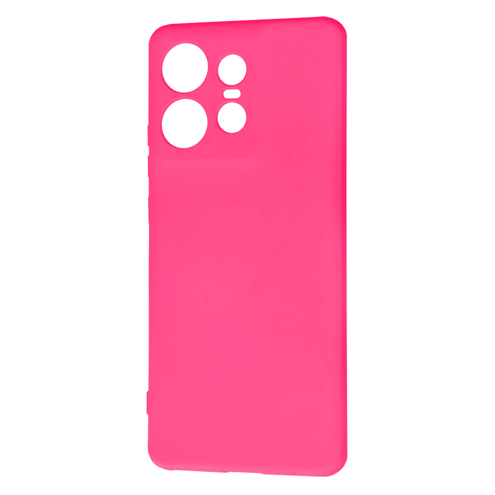 Калъф за Motorola Edge 50 Pro, Techsuit, SoftFlex, Тъмнорозов