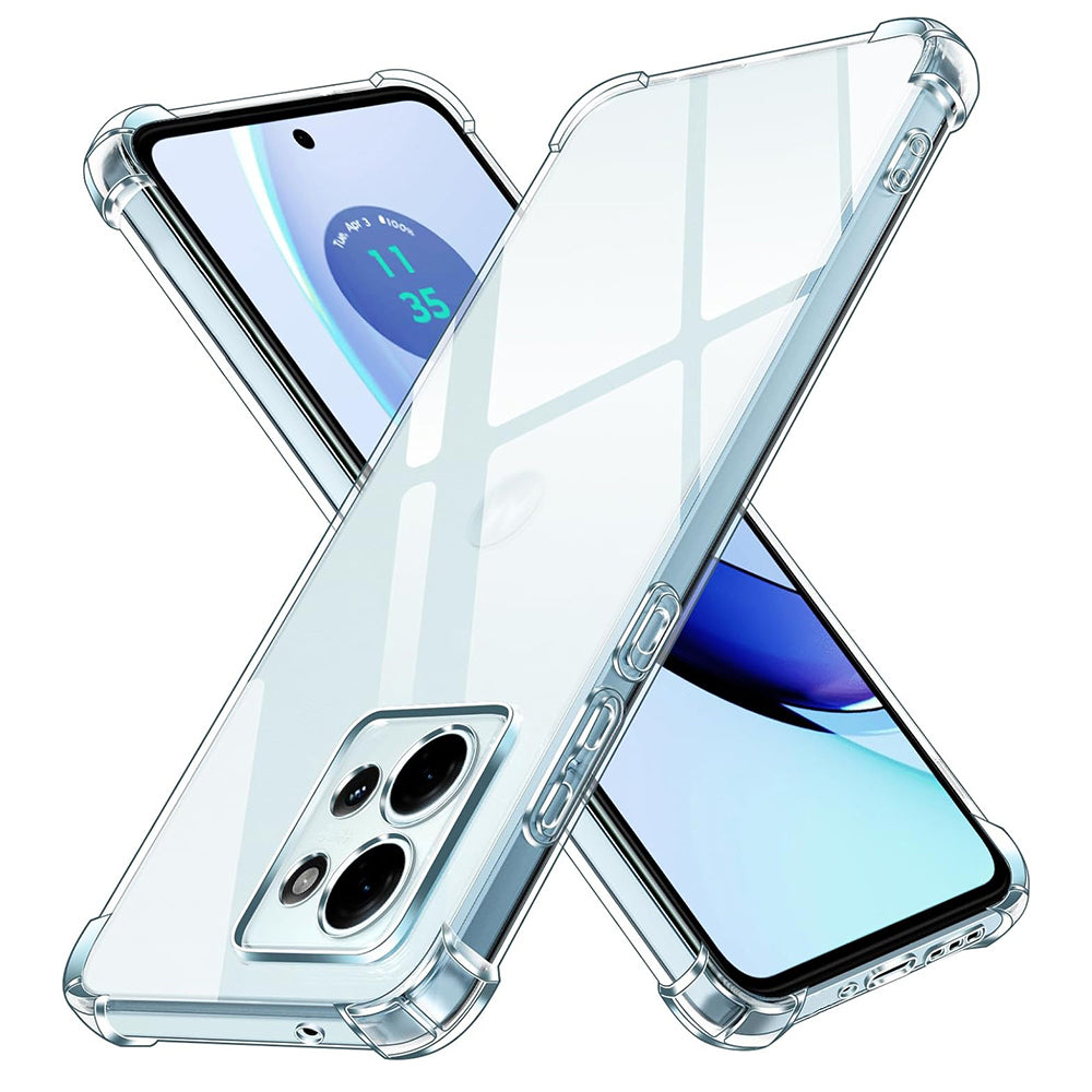 Калъф за Motorola Edge 50, Techsuit, Shockproof Clear, Прозрачен