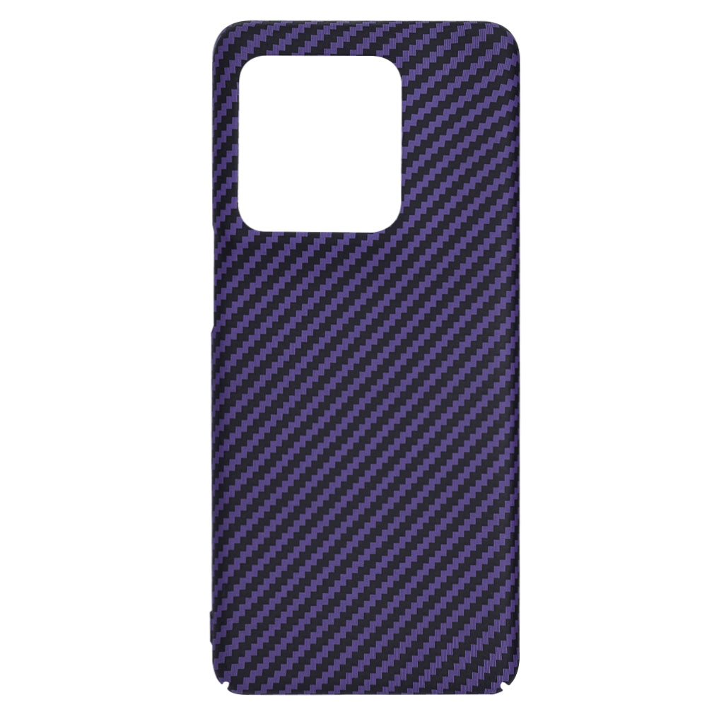 Калъф за Motorola Edge 50 Ultra, Techsuit, Carbonite FiberShell, лилав