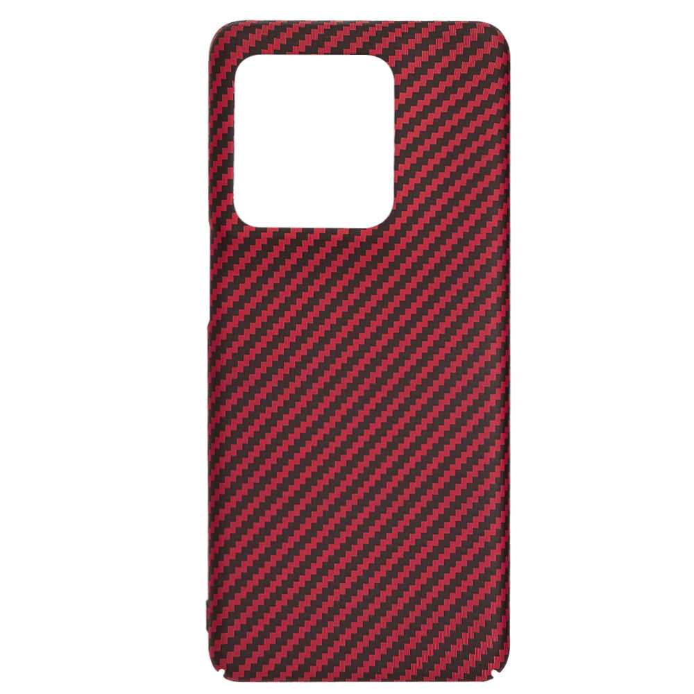 Калъф за Motorola Edge 50 Ultra, Techsuit, Carbonite FiberShell, Червен