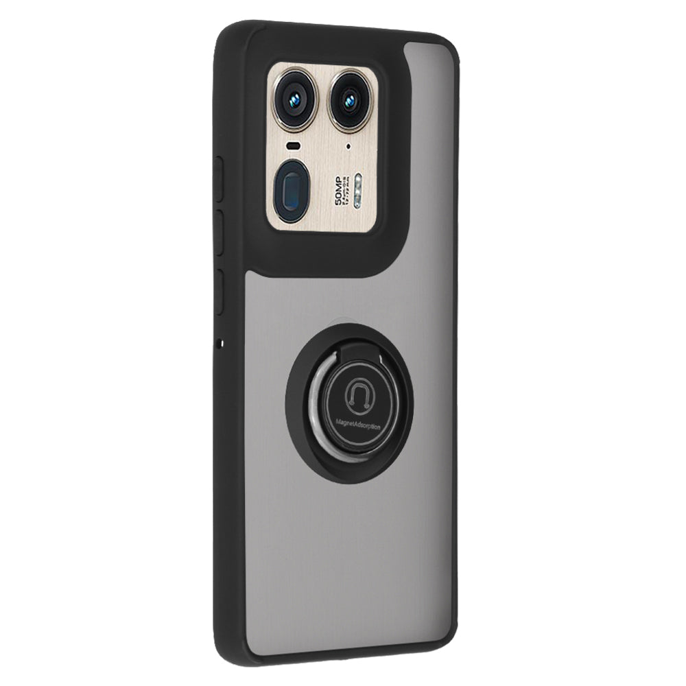 Калъф за Motorola Edge 50 Ultra, Techsuit, Glinth, Черен