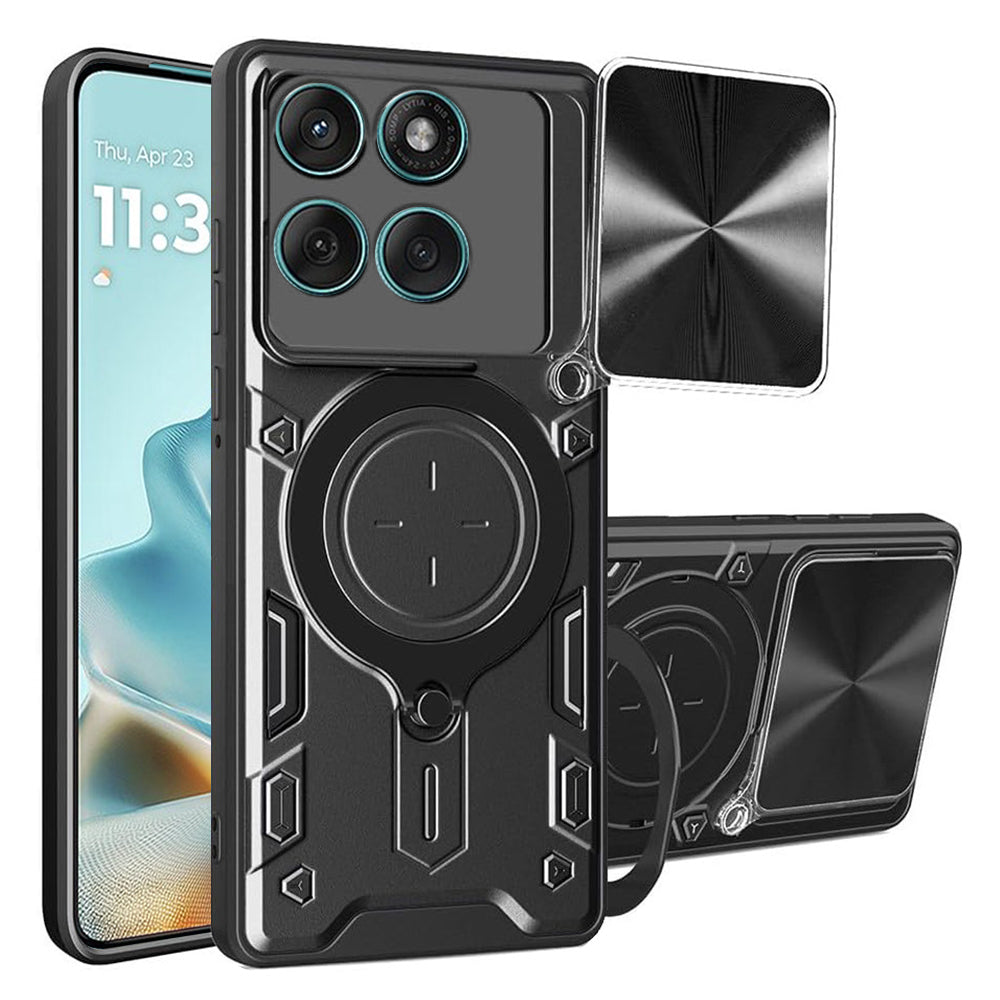 Калъф за Motorola Edge 60 Fusion / Edge 60, Techsuit, CamGuard Pro, Черен
