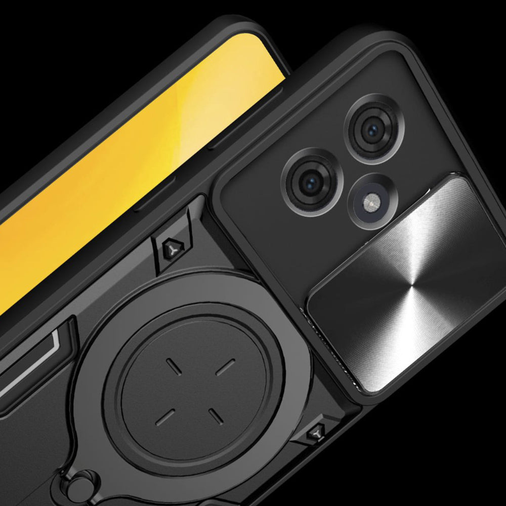 Калъф за Motorola Edge 60 Fusion / Edge 60, Techsuit, CamGuard Pro, Черен
