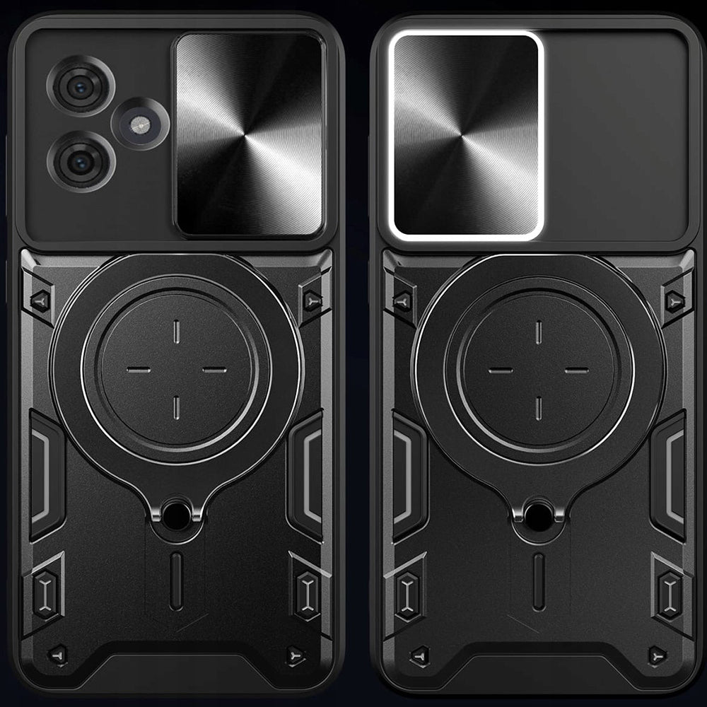 Калъф за Motorola Edge 60 Fusion / Edge 60, Techsuit, CamGuard Pro, Черен