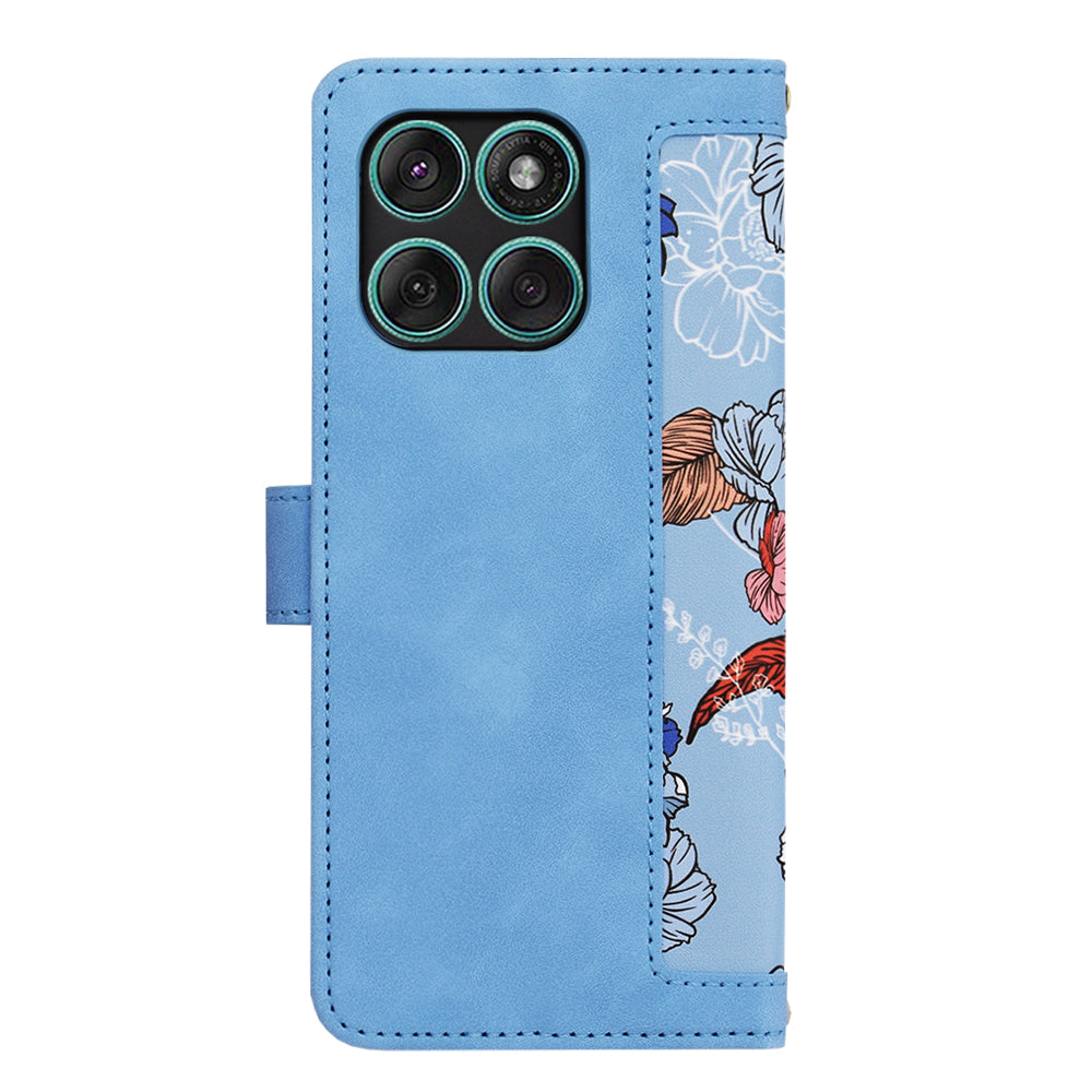 Калъф за Motorola Edge 60 Fusion / Edge 60, Techsuit, FlipCraft, Син