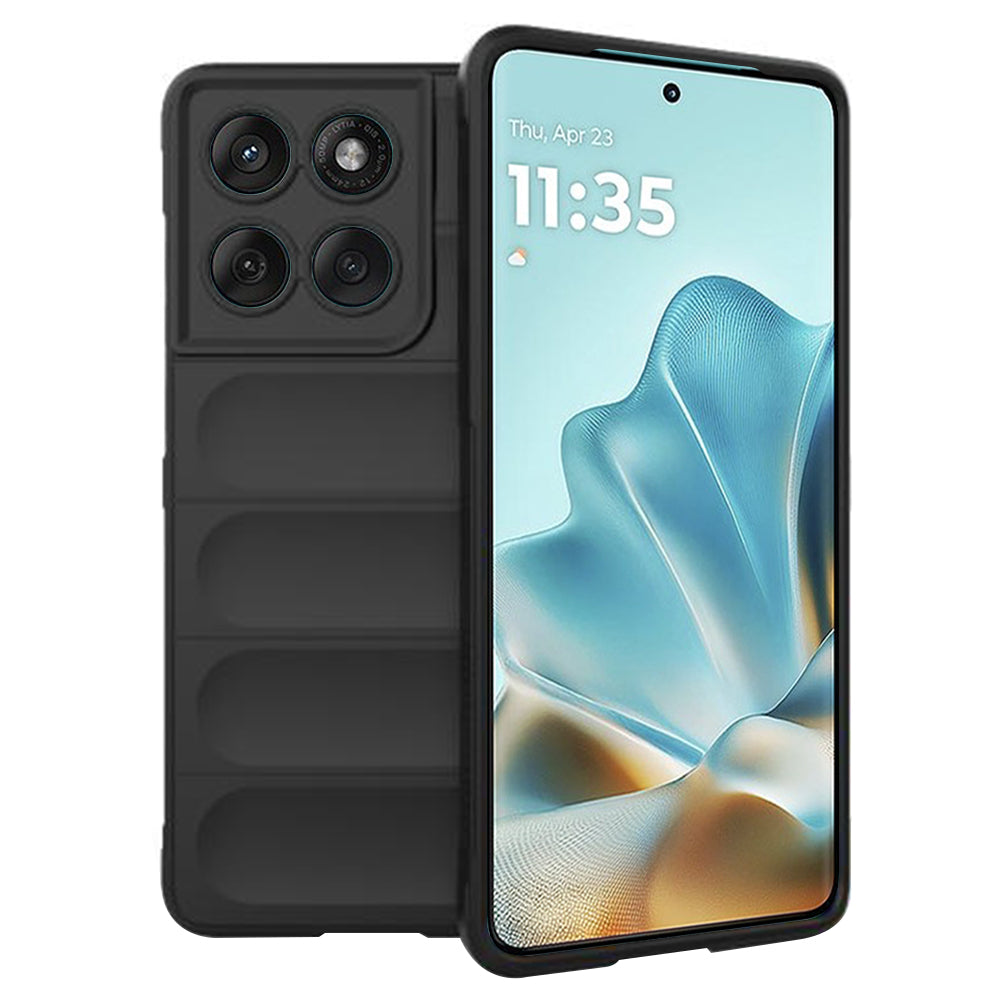 Калъф за Motorola Edge 60 Fusion / Edge 60, Techsuit, Magic Shield, Черен