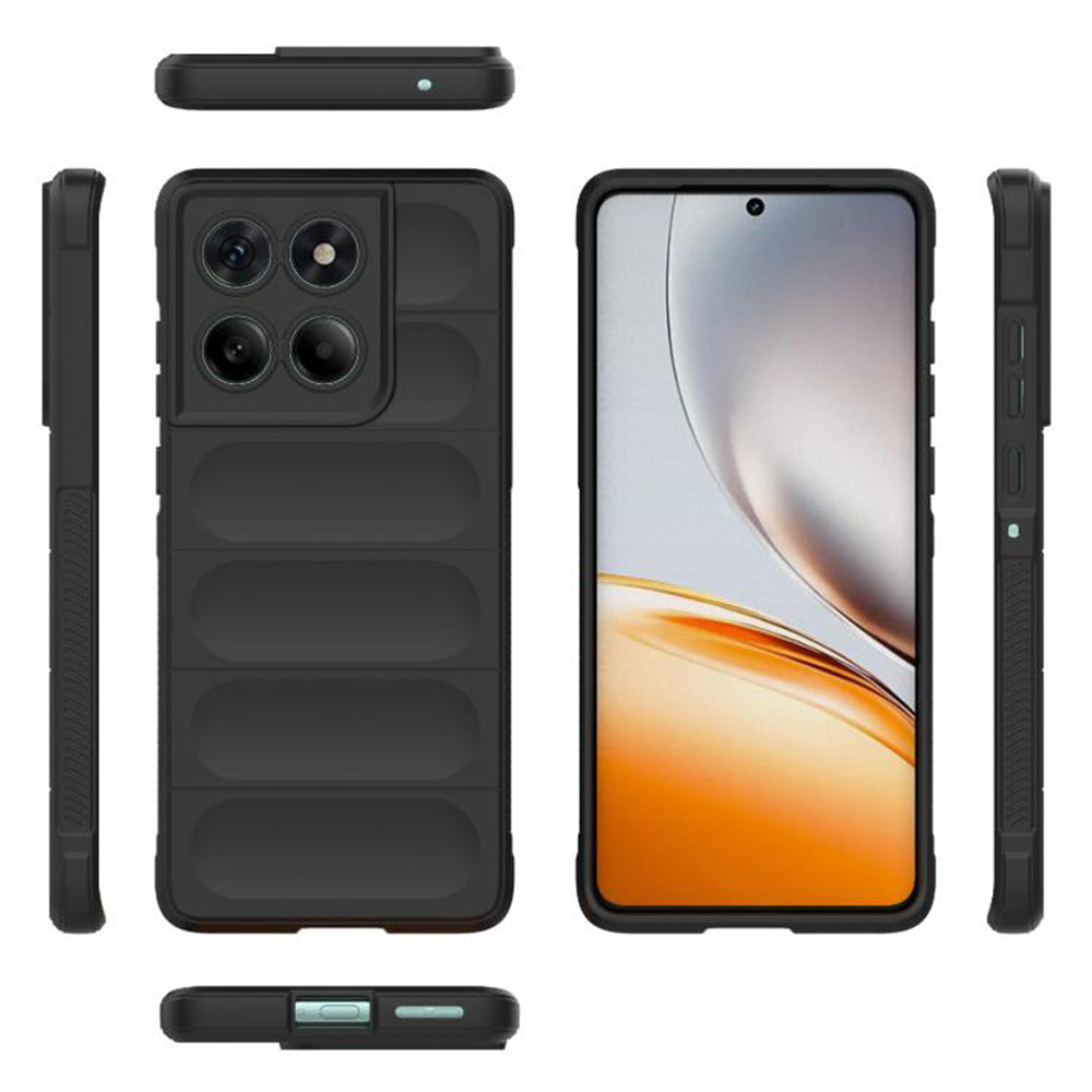 Калъф за Motorola Edge 60 Fusion / Edge 60, Techsuit, Magic Shield, Черен