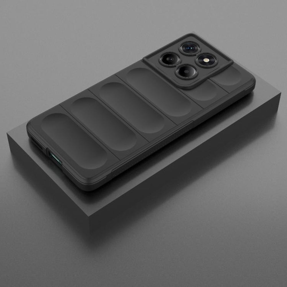 Калъф за Motorola Edge 60 Fusion / Edge 60, Techsuit, Magic Shield, Черен
