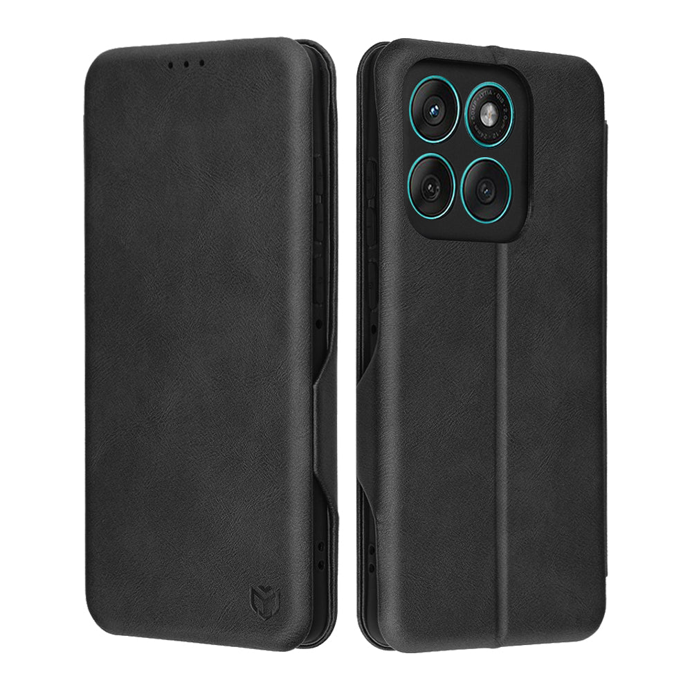 Калъф за Motorola Edge 60 Fusion / Edge 60, Techsuit, Safe Wallet Plus, Черен