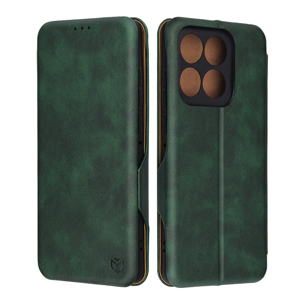Калъф за Motorola Edge 60 Fusion / Edge 60, Techsuit, Safe Wallet Plus, Зелен