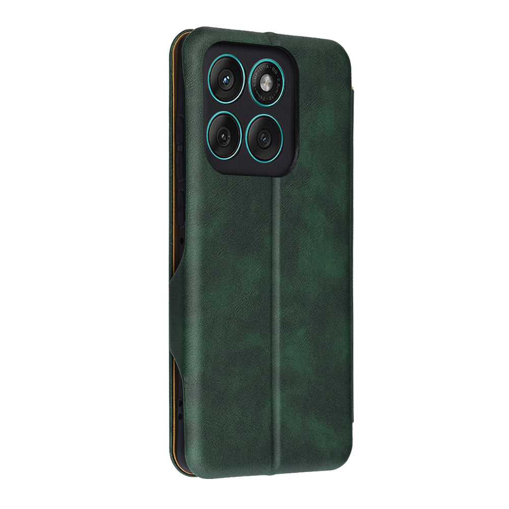 Калъф за Motorola Edge 60 Fusion / Edge 60, Techsuit, Safe Wallet Plus, Зелен