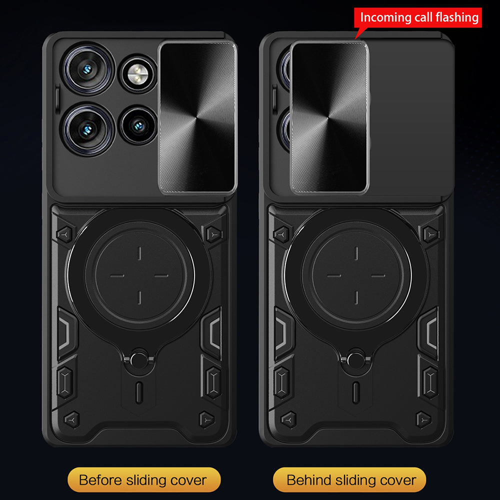 Калъф за Motorola Edge 60 Neo / Edge 50 Neo, Techsuit, CamGuard Pro, Черен