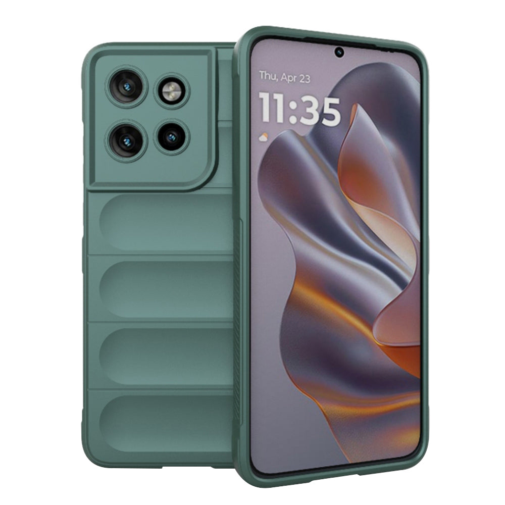 Калъф за Motorola Edge 60 Neo / Edge 50 Neo, Techsuit, Magic Shield, Зелен