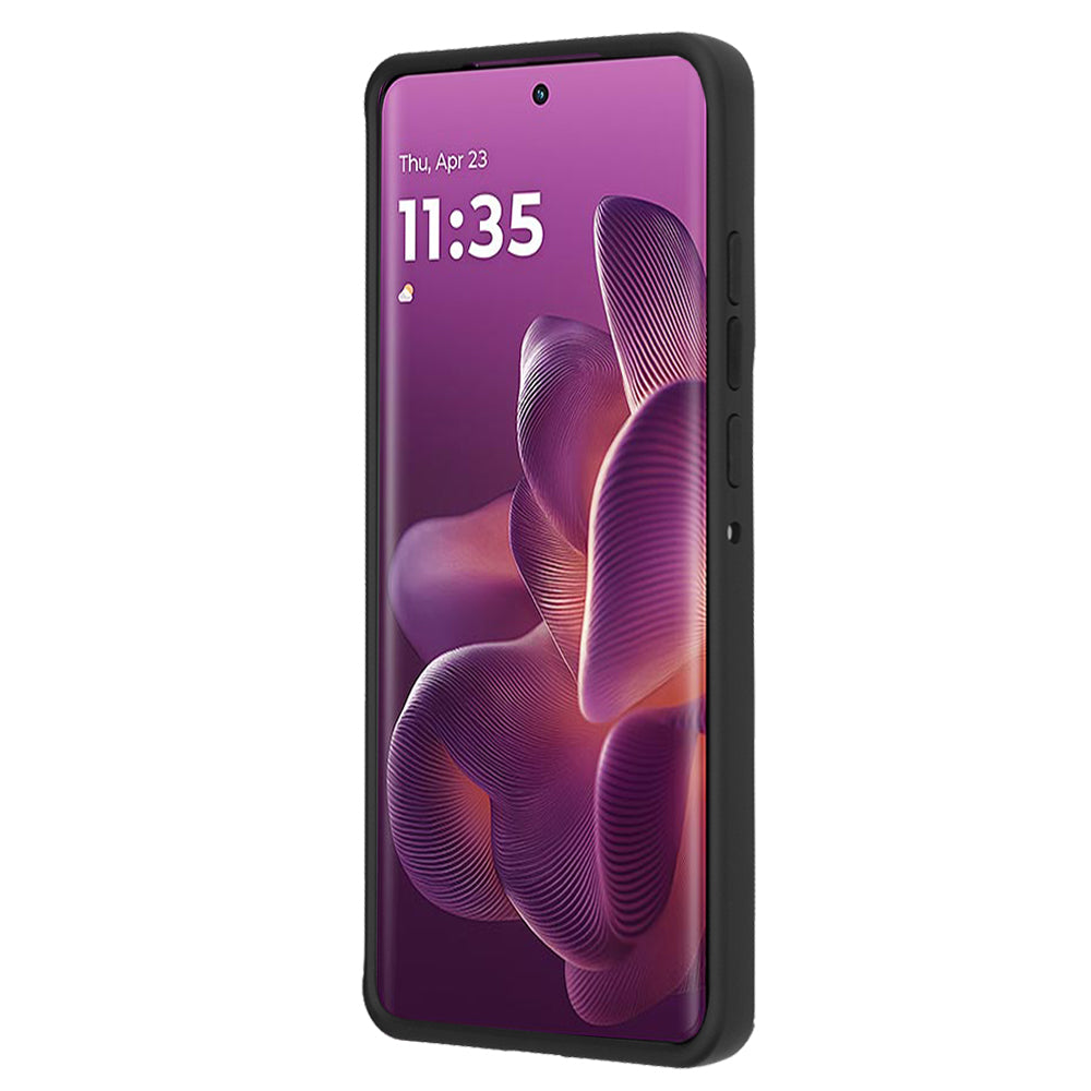 Калъф за Motorola Edge 60 Pro, Techsuit, Glinth, Черен
