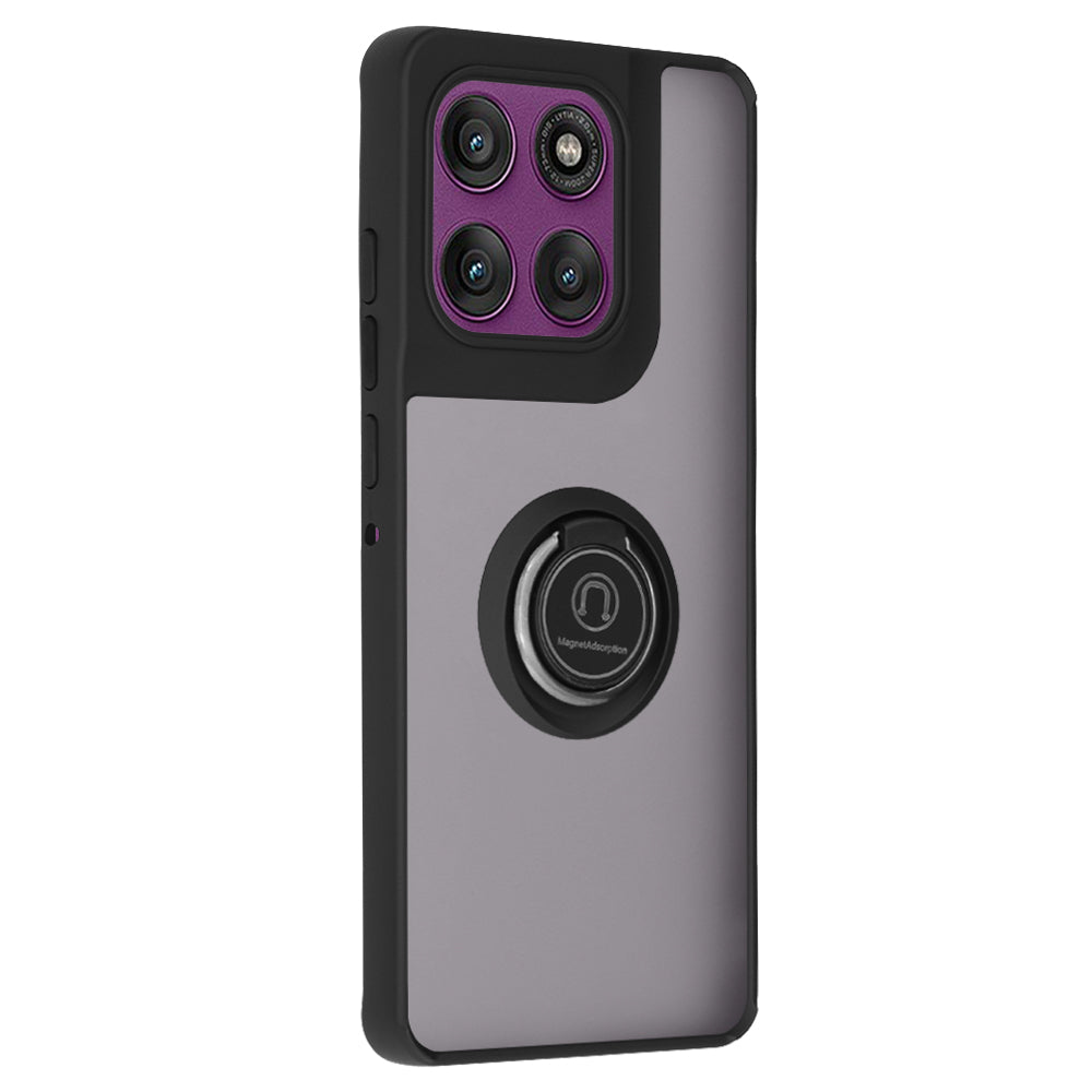 Калъф за Motorola Edge 60 Pro, Techsuit, Glinth, Черен