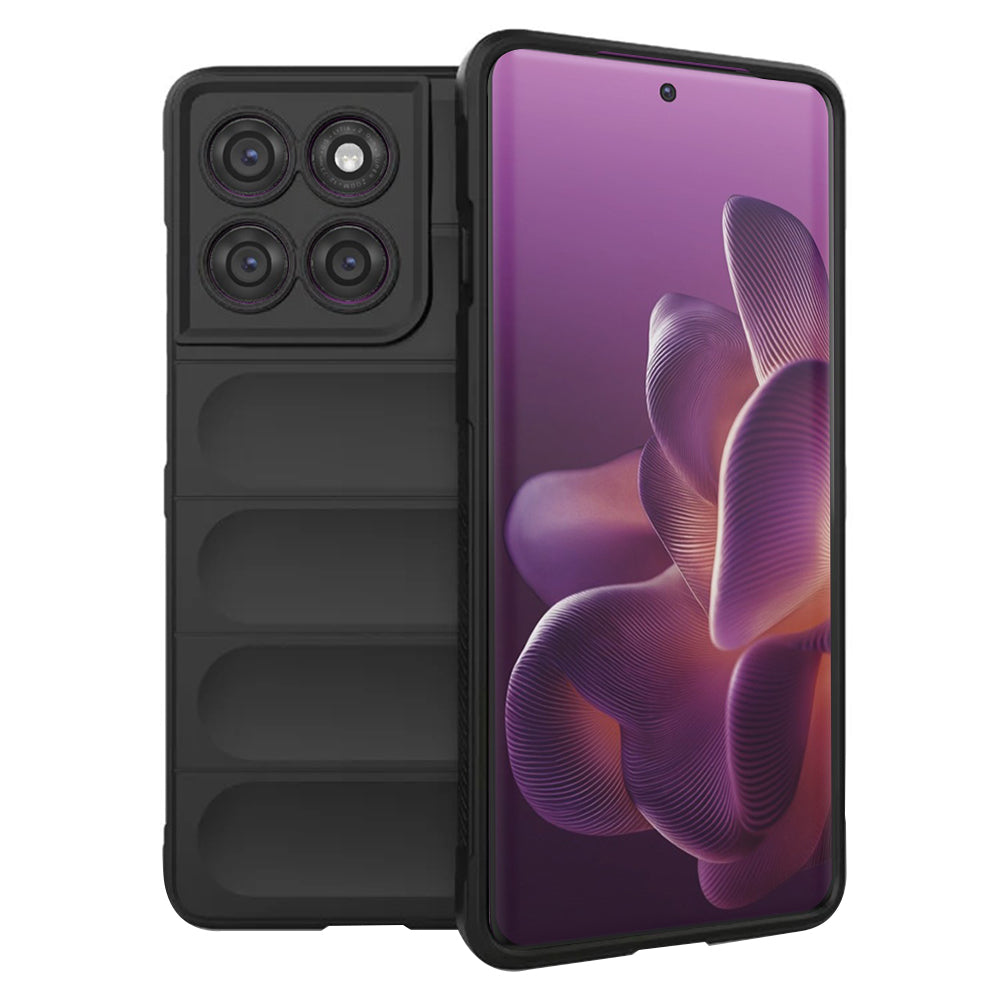 Калъф за Motorola Edge 60 Pro, Techsuit, Magic Shield, Черен