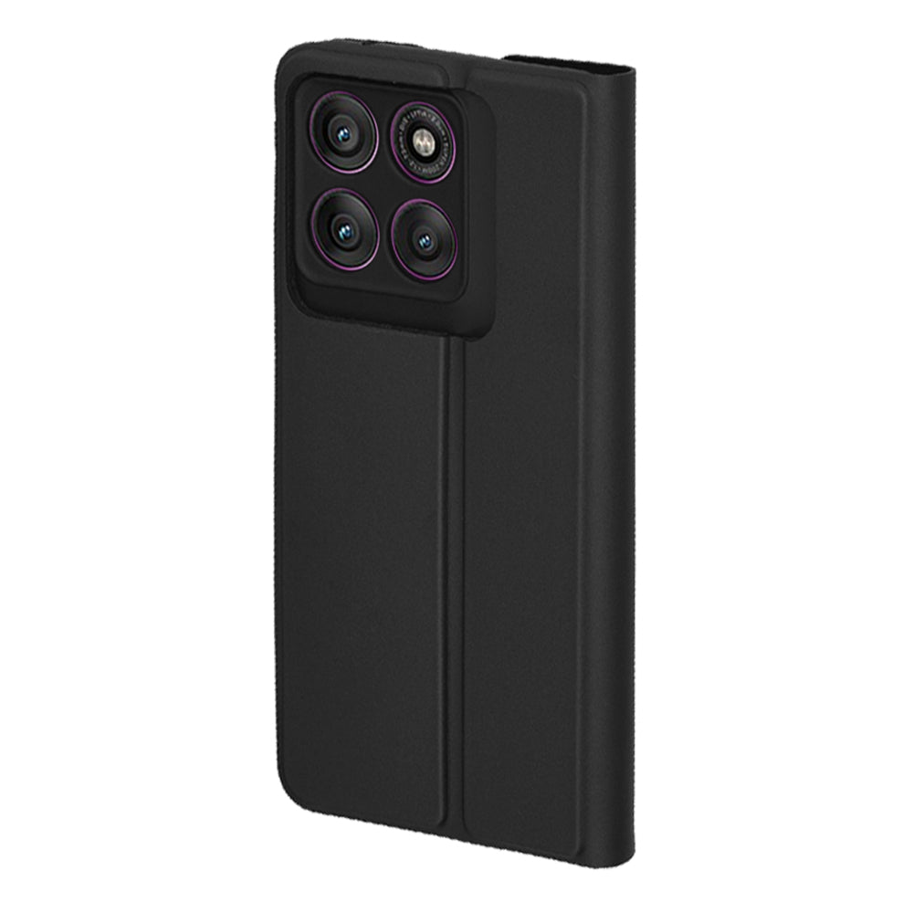 Калъф за Motorola Edge 60 Pro, Techsuit, Magskin Book, Черен