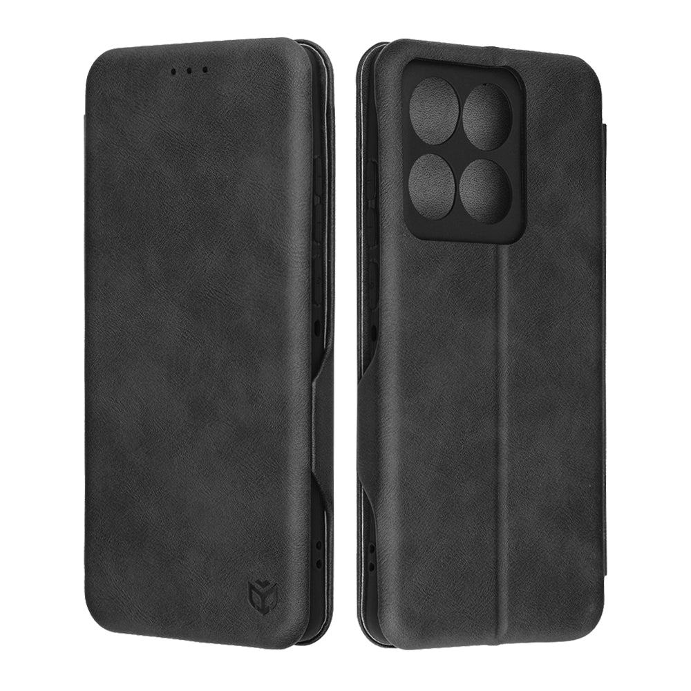 Калъф за Motorola Edge 60 Pro, Techsuit, Safe Wallet Plus, Черен
