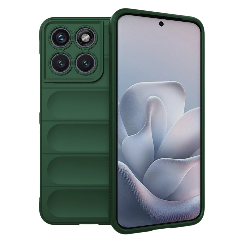 Калъф за Motorola Edge 70 Fusion, Techsuit, Magic Shield, Зелен