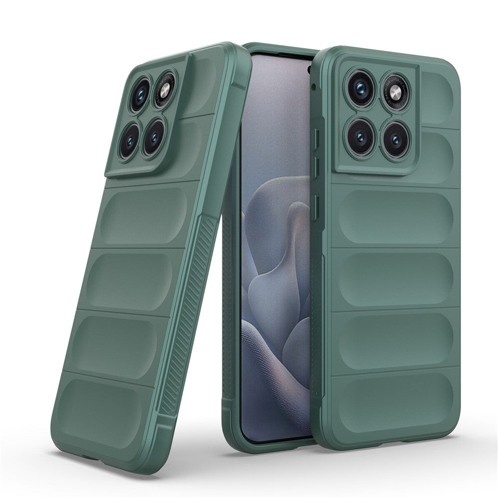 Калъф за Motorola Edge 70 Fusion, Techsuit, Magic Shield, Зелен