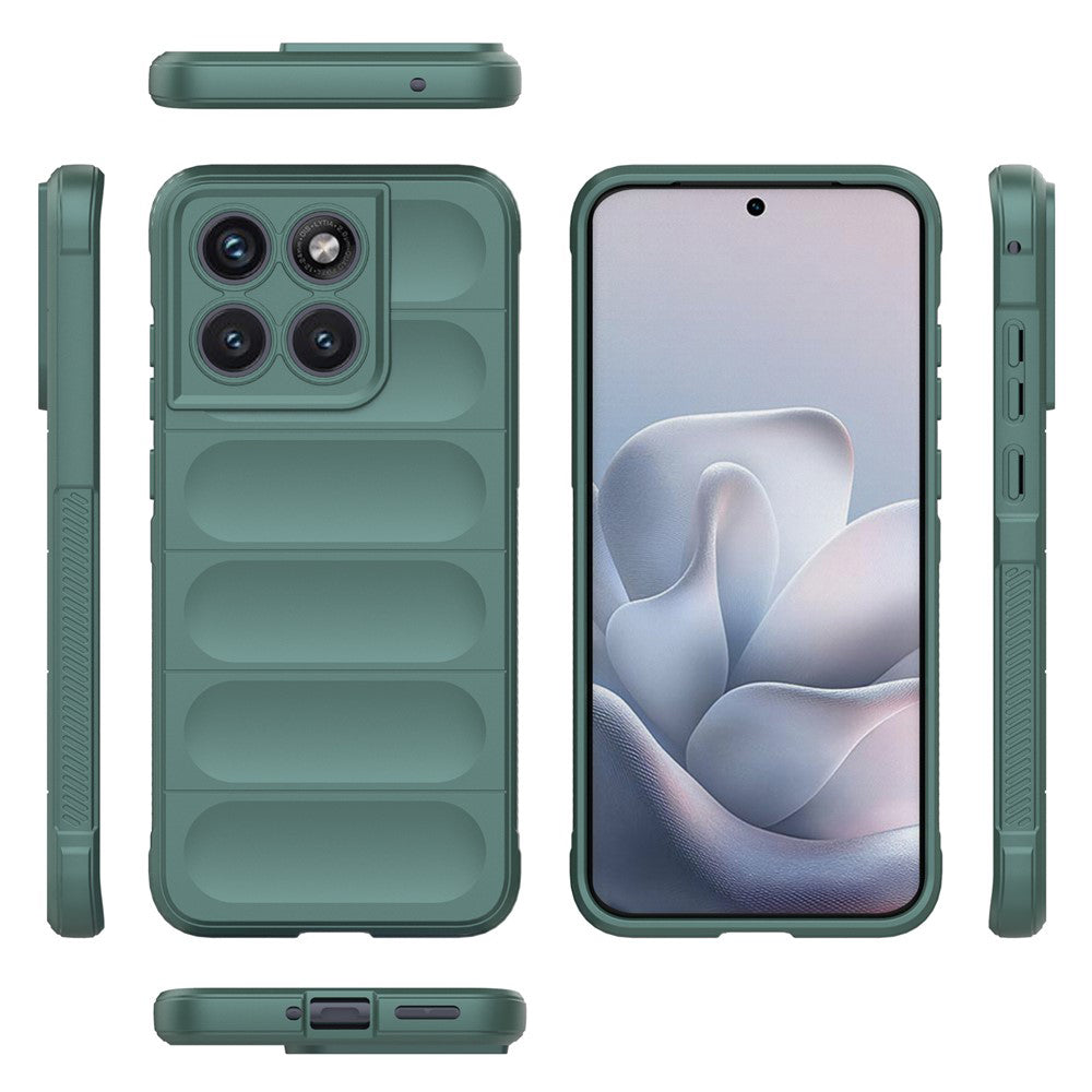 Калъф за Motorola Edge 70 Fusion, Techsuit, Magic Shield, Зелен