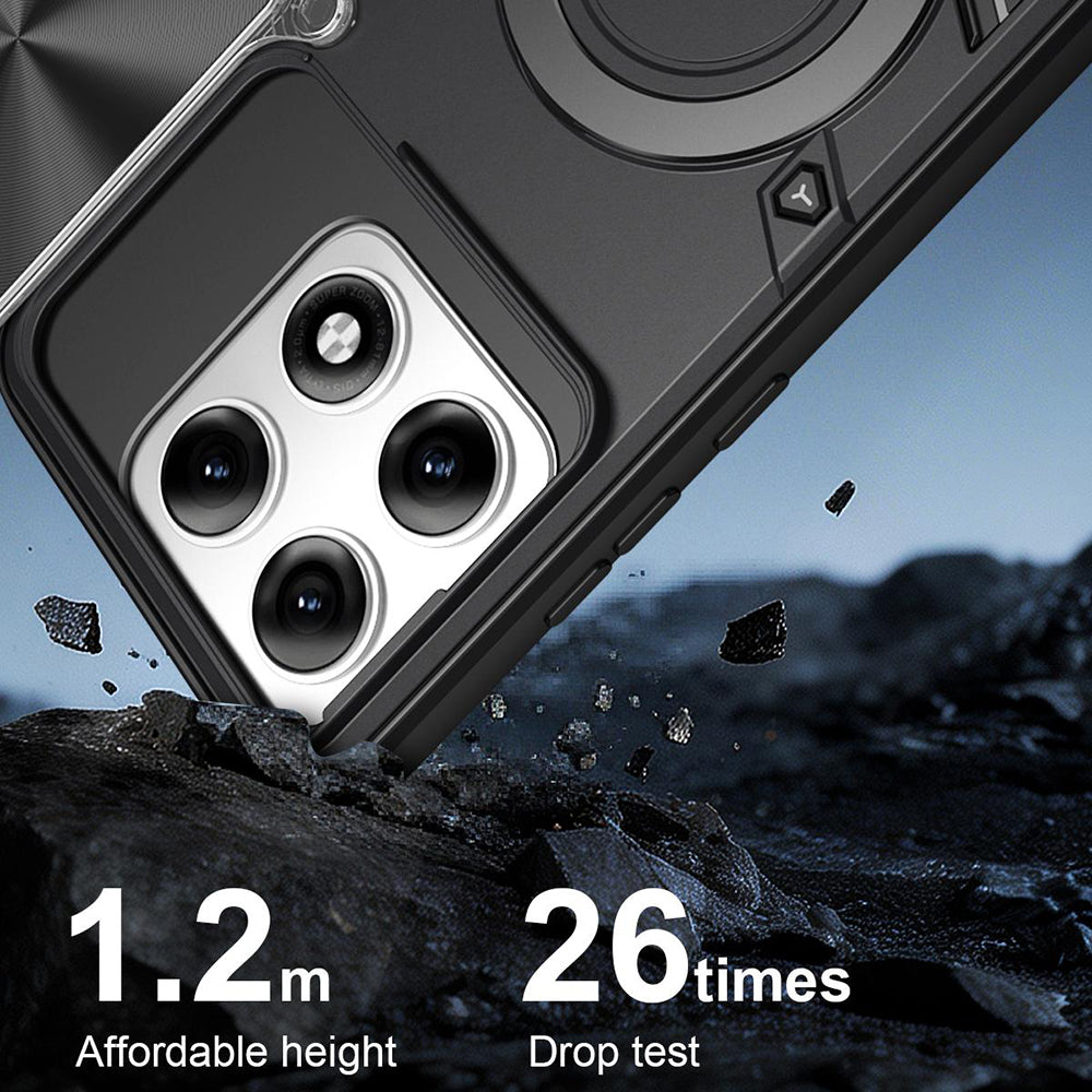 Калъф за Motorola Edge 70 Pro, Techsuit, CamGuard Pro, Червен