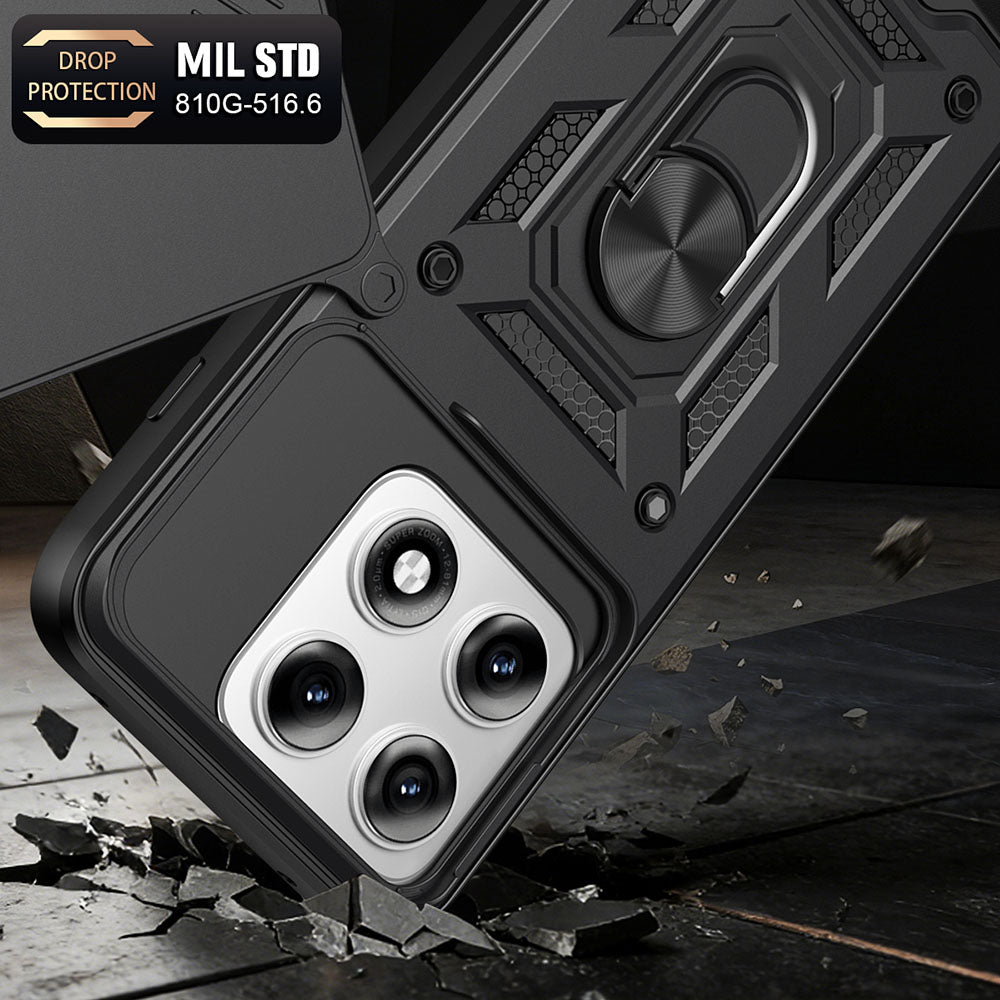 Case for Motorola Edge 70 Pro, Techsuit, CamShield, Gold