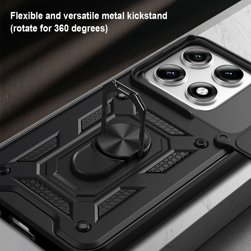 Калъф за Motorola Edge 70 Pro, Techsuit, CamShield, Черен