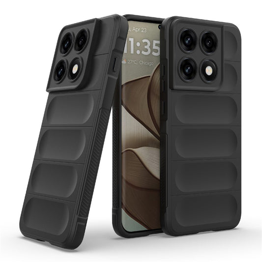Калъф за Motorola Edge 70 Pro, Techsuit, Magic Shield, Черен