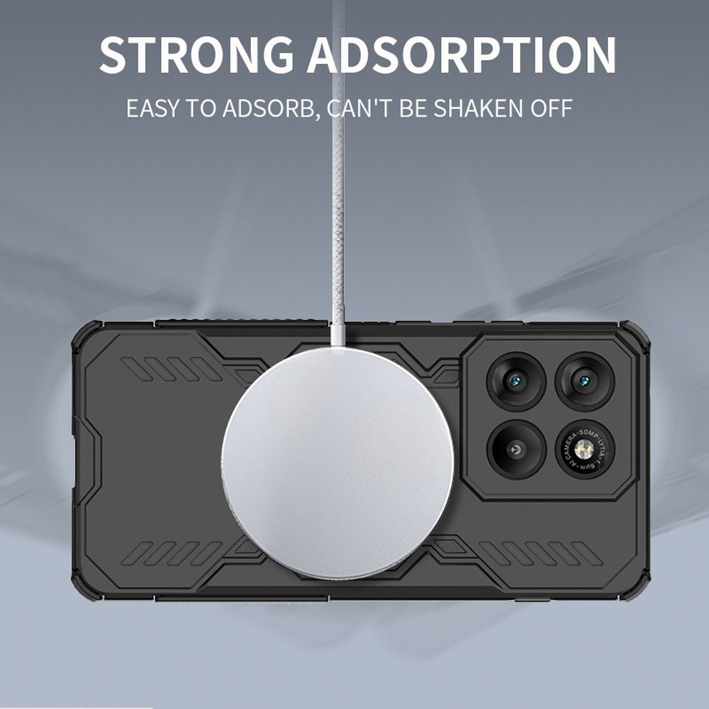 Калъф MagSafe за Motorola Edge 70, Techsuit, ArmorMag, Черен