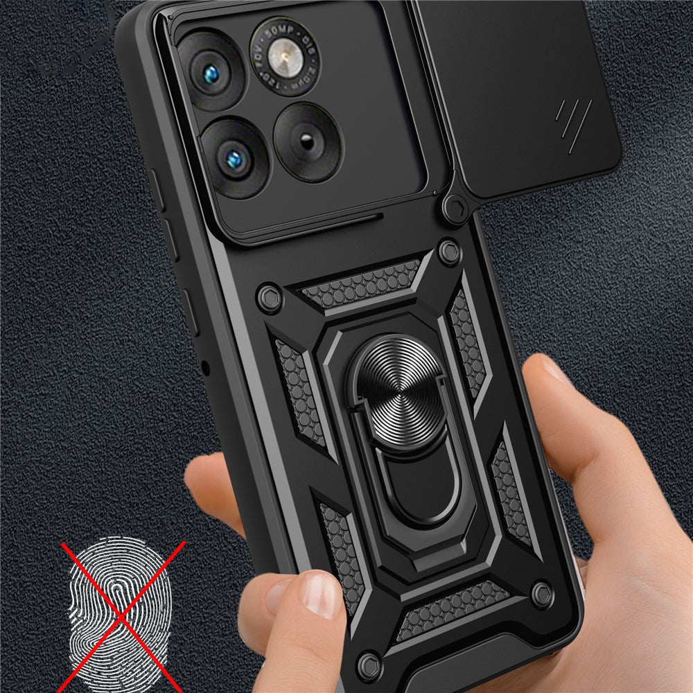 Калъф за Motorola Edge 70, Techsuit, CamShield, Розово Злато